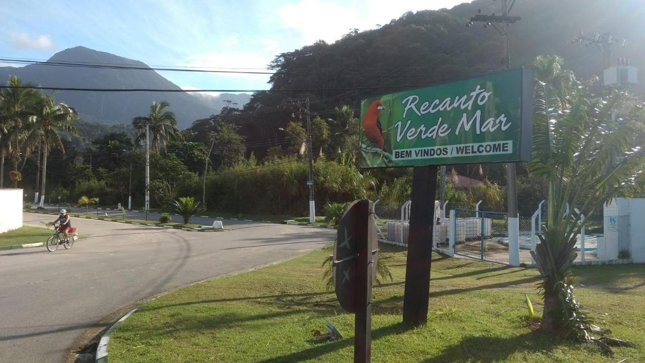 Chale No Condominio Verde Mar Na Praia Da Cocanha Caraguatatuba Eksteriør billede