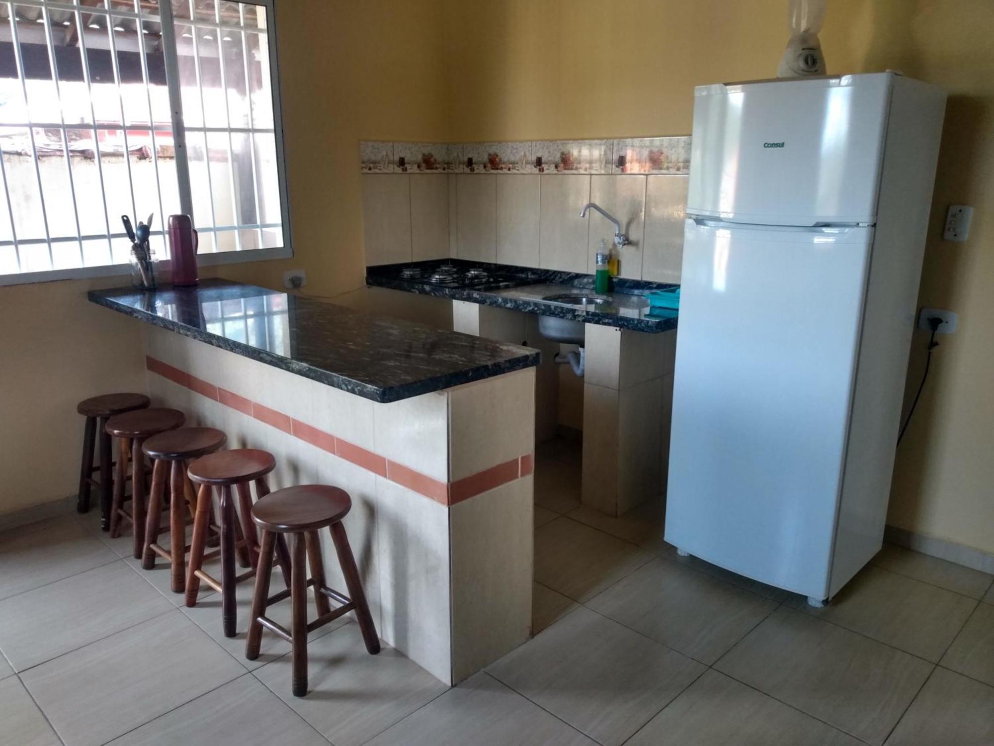 Chale No Condominio Verde Mar Na Praia Da Cocanha Caraguatatuba Eksteriør billede