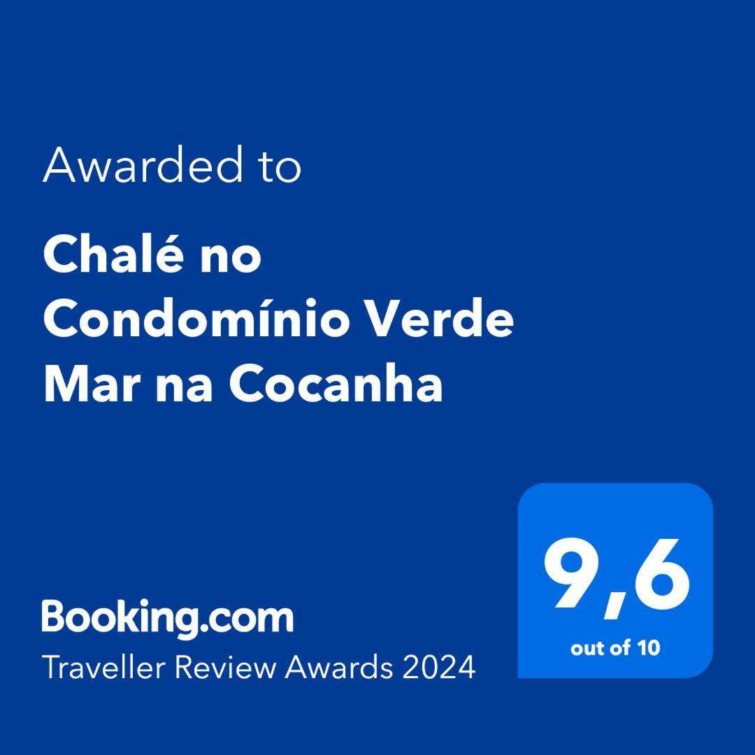 Chale No Condominio Verde Mar Na Praia Da Cocanha Caraguatatuba Eksteriør billede
